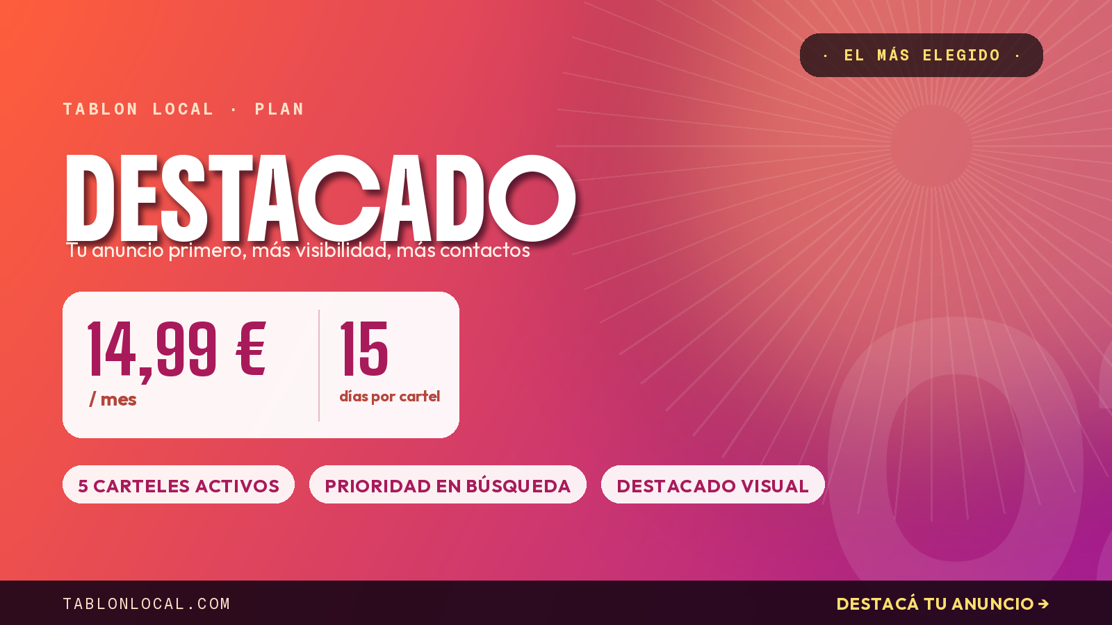 Plan Destacado